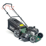 Webb Supreme 46cm (18") Self Propelled High Wheel Petrol Rotary Lawnmower (Briggs & Stratton Engine)