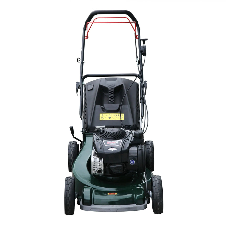 Webb 48cm (19") Alloy Deck Disc Bladed Self Propelled Petrol Rotary Lawnmower (Briggs & Stratton Engine)