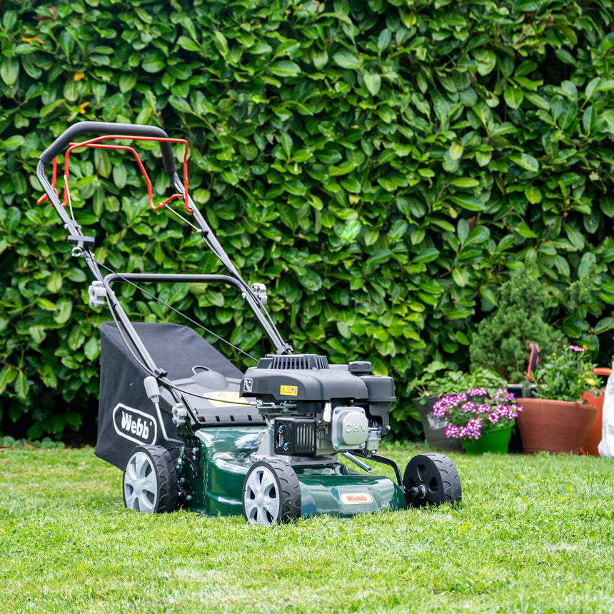 Webb Classic 41cm (16") Self Propelled Petrol Rotary Lawnmower