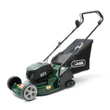 Webb 43cm (17") Cordless 40V Rear Roller Rotary Lawnmower (1 x 4AH Batteries & Charger)