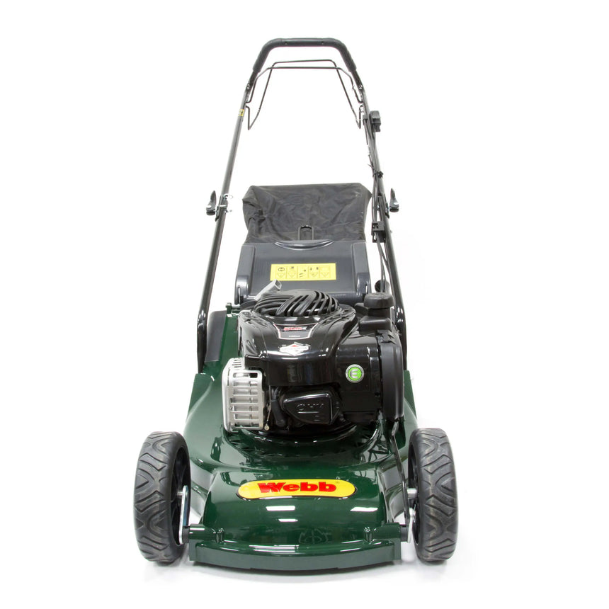 Webb 43cm (17") Self Propelled Petrol Rear Roller Rotary Lawnmower