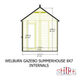 Shire Welburn 8ft x 7ft Summerhouse