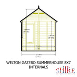 Shire Welton 8ft x 7ft Summerhouse