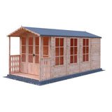 Shire Westminster 15ft x 7ft Summerhouse With Verandah