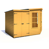 Shire Hampton 7ft x 11ft Summerhouse with Side Shed