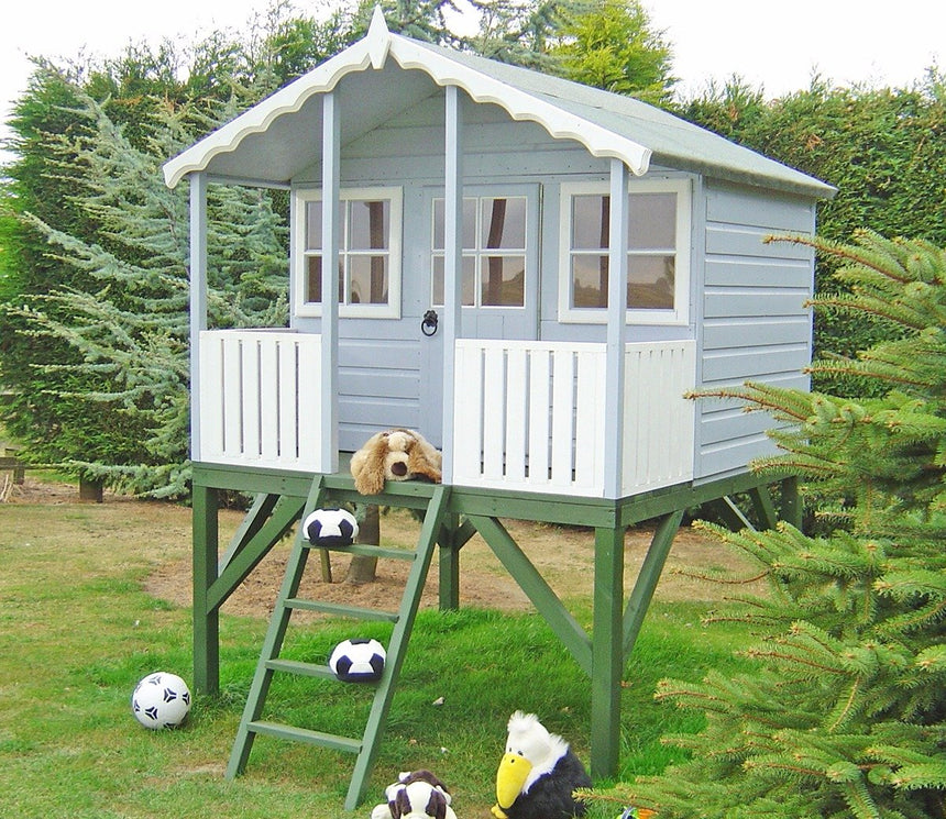 Shire 6ft x 6ft Stork Playhouse with Platform