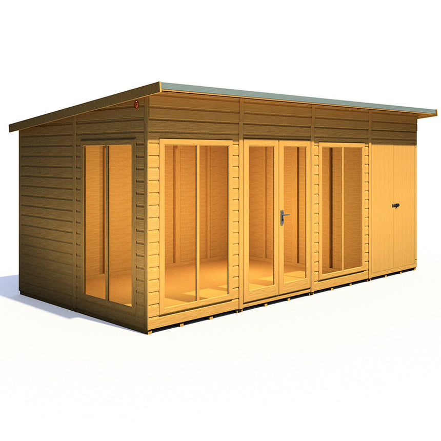 Shire Lela 16ft x 8ft Summerhouse with Storage