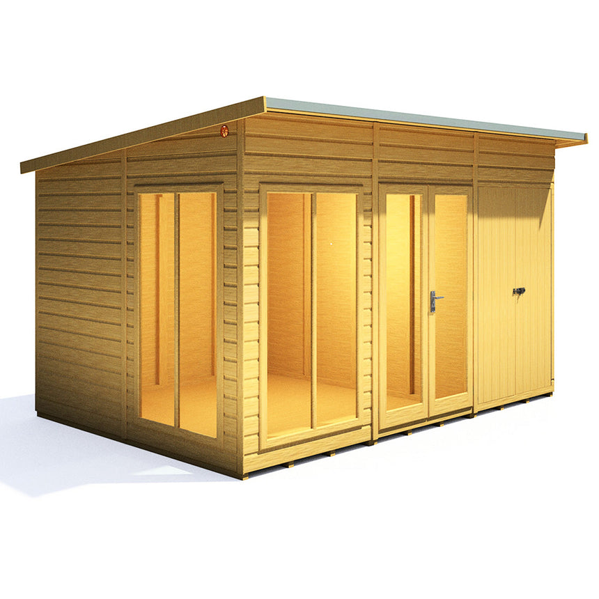 Shire Lela 12ft x 8ft Summerhouse with Storage